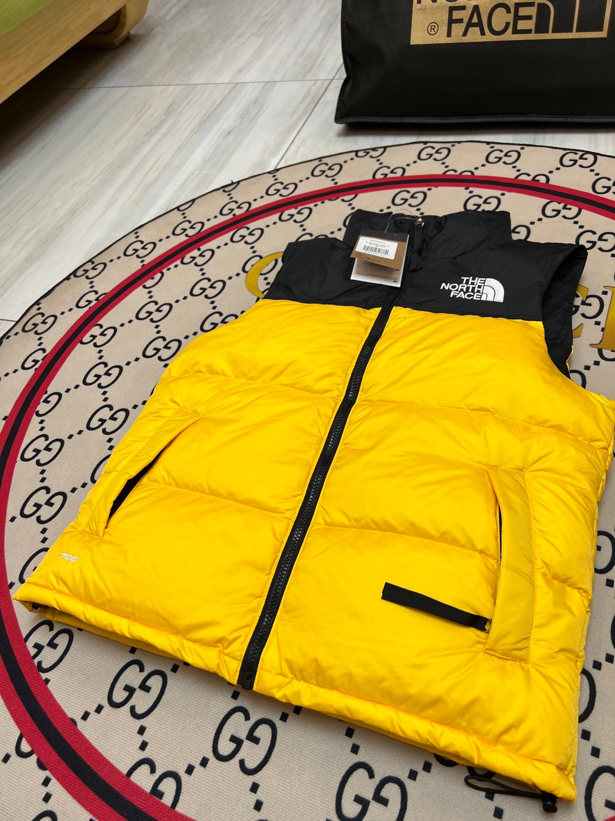 The North Face Unisex Colorblock Puffer Vest