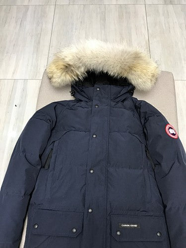Canada Goose Hooded Parka with Fur-Look Trim