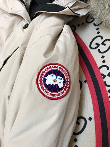 Canada Goose Women's Fishtail Hooded Parka - Cream