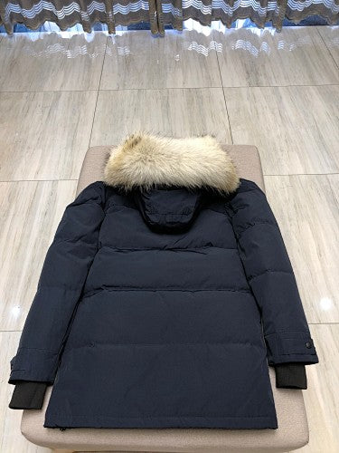 Canada Goose Hooded Parka with Fur-Look Trim