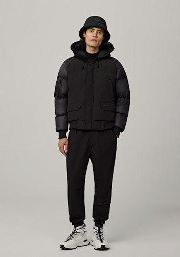 Canada Goose 2056 Men's Mixed-Panel Hooded Jacket