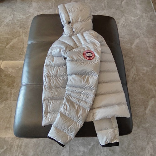 Canada Goose 2227 Glossy Hooded Puffer Jacket
