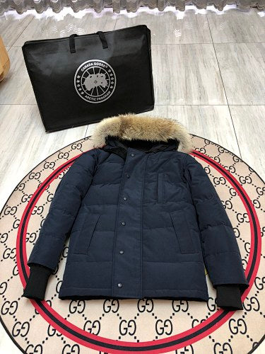 Canada Goose Unisex Black Hooded Puffer Jacket