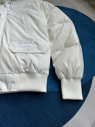 Canada Goose 2056 Men's Mixed-Panel Hooded Jacket
