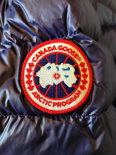 Canada Goose 2227 Glossy Hooded Puffer Jacket