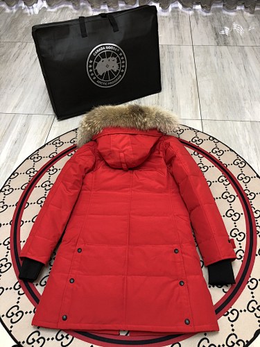Canada Goose Women's Black Hooded Puffer Coat