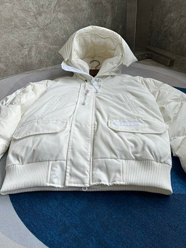Canada Goose 2056 Men's Mixed-Panel Hooded Jacket