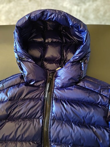 Canada Goose 2227 Glossy Hooded Puffer Jacket
