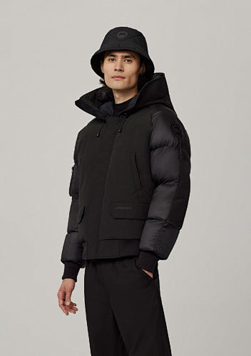 Canada Goose 2056 Men's Mixed-Panel Hooded Jacket