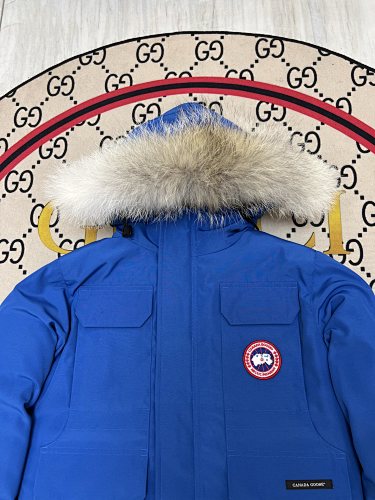 Canada Goose Kids' Unisex Hooded Parka with Fur-Look Trim