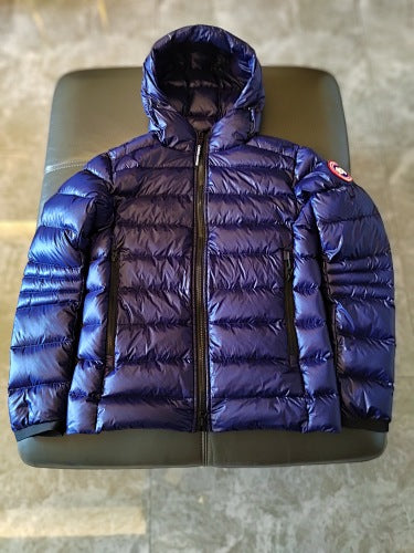 Canada Goose 2227 Glossy Hooded Puffer Jacket