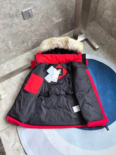 Canada Goose Women's Fur-Trim Hooded Puffer Jacket