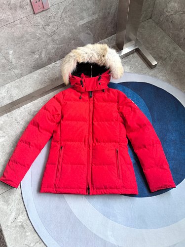 Canada Goose Women's Fur-Trim Hooded Puffer Jacket