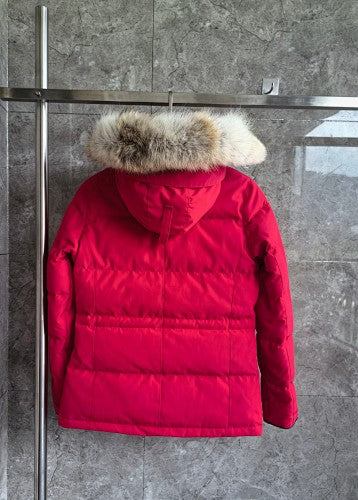 Canada Goose Women's Fur-Trim Hooded Puffer Jacket