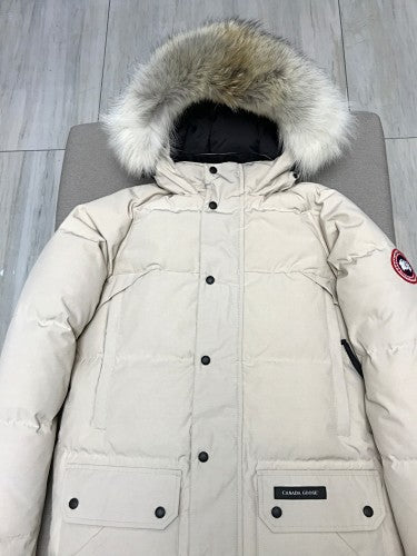 Canada Goose Hooded Parka with Fur-Look Trim