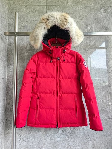 Canada Goose Women's Fur-Trim Hooded Puffer Jacket