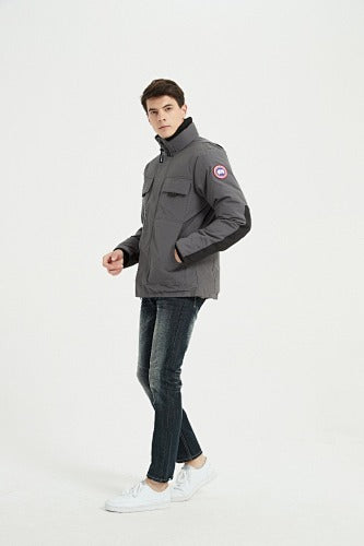 Canada Goose Men's Stand-Collar Utility Jacket