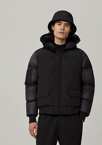 Canada Goose 2056 Men's Mixed-Panel Hooded Jacket