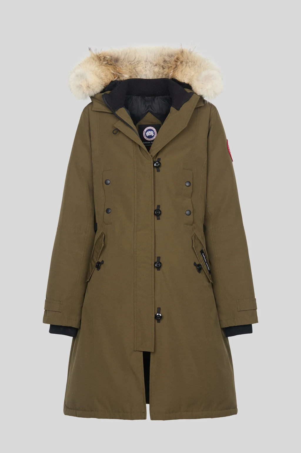 Canada Goose Kensington Hooded Parka – Olive