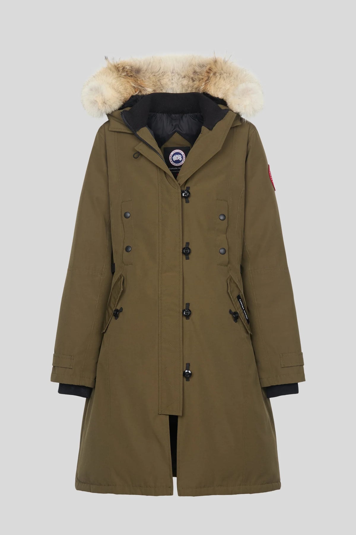 Canada Goose Kensington Hooded Parka – Olive